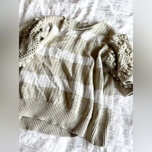 BOHME brand sweater, chunky sweater, super cute, small